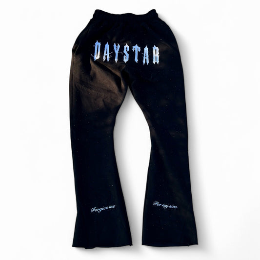 DAYSTAR BLACK RHINESTONE PANTS